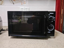 格兰仕（Galanz）家用微波炉20升机械大平板式易清洁均匀加热智能小型迷你速热杀菌旋钮操作简单便捷B1 升级大平板 黑色 实拍图