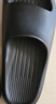 朴西香蕉船情侣凉拖鞋女浴室不易滑室内居家四季拖鞋男 黑色 42-43 实拍图