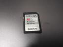 索尼（SONY）128GB SD存储卡 SF-M128/T2 M系列 相机摄像机内存卡 U3 C10 V60 UHS-II读速高达277MB/s 实拍图