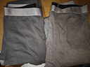 南极人男士秋裤纯棉抑菌线裤打底秋裤保暖裤单裤2条装 深灰+浅灰2XL 实拍图