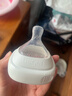 HEGEN海格恩新生儿奶嘴0-6个月以上超软硅胶仿母乳偏心防胀气婴儿奶嘴 【6-9个月】3阶圆孔奶嘴- 2只装 实拍图