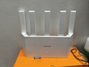 Tenda腾达路由器【千兆WiFi6+穿墙王】无线AX3000信号增强家用放大器Mesh限时补贴金榜一名云霄白立式 实拍图