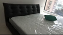 卡尔适现代简约全真皮床主卧意式黑色高箱储物2025新款大床双人床朱迪 2.8mm加厚半青头层牛皮单床+单柜 【旗舰版15cm钢木排骨架】气压结构 家具结构 1500*2000mm 实拍图