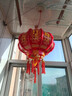 琉弦笙 灯笼大门挂的2026 新年装饰春节马年七彩水晶led走马旋转灯笼 福牌55cm直径【一对】 实拍图