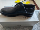 红蜻蜓真皮男鞋秋冬舒适商务休闲皮鞋高级正装德比鞋婚鞋WTA7376黑色41 实拍图