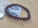 石玥珠宝精品7-8mm石榴石手链本命年转运珠天然手串男女士款礼物 水晶玛瑙 实拍图