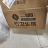 SHUANG YU一次性筷子箱装800双φ5.5圆筷独立包装商用批发加长加粗竹筷子 实拍图