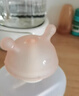 爱咔威（IKV）婴儿牙胶小蘑菇牙胶可水煮食品级硅胶防吃手神器咬咬胶 蘑菇牙胶 -粉 实拍图