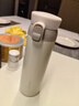 乐扣乐扣（LOCK&LOCK）憧憬弹跳保温杯316不锈钢保温保冷男女学生随手水杯子450ML白色 实拍图