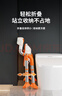 康际老人洗澡椅可折叠浴室专用孕妇沐浴防滑凳老年卫生间淋浴椅带凹槽 实拍图