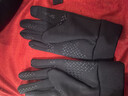 诗兰伦萨手套男冬季保暖防泼水防风防滑户外运动加绒加厚触屏骑行防寒手套 黑色-加绒 实拍图