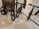 金武端自行车成人山地车公路赛车单车骑行变速超轻越野中学生初中青少年 顶配版-辐条轮-黑白色 27.5寸21速 实拍图