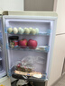 德姆勒（DEMULLER）复古冰箱小型大容量家用租房电冰箱 化妆品静音强劲网红冰箱冷藏冷冻节能 BCD-185芝士白【上冷藏下冷冻】 实拍图