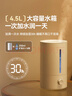 京东京造加湿器空气净化器一体 卧室家用办公室桌面 4.5L大容量 小型立式低噪 迷你雾化器 银离子材料 实拍图
