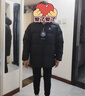 adidas通勤羽绒服 休闲长款鸭绒男女秋冬阿迪达斯官方轻运动   白色   S 实拍图