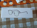 米家小米防蓝光眼镜 平光无度数防辐射眼镜手机电脑男女黑色 实拍图