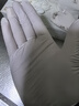 乌斯京一次性手套丁腈手套100只小码橡胶食品级加厚耐用厨房防护丁晴白 实拍图