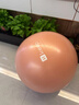 Keep 65cm瑜伽球专业防爆防滑加厚强弹抗压孕妇可用弹力瑞士球 暮光橙 实拍图