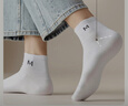 FitonTon10双男士袜子秋冬季袜子男短袜10A抗菌防臭运动短筒吸汗棉中筒袜 实拍图