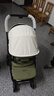 InnoTruth婴诺轻羽婴儿车推车可坐可躺0-3岁用可折叠带减震轻便新生婴幼儿 95%妈妈选择【4代青芥绿-新生儿护脊】 实拍图