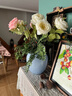 京东鲜花中古花瓶玻璃摆件客厅插花水培鲜花琉璃轻奢高级感装饰乔迁送礼 实拍图
