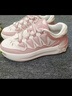 斐乐（FILA）斑斓鞋ROSETTA女鞋板鞋面包厚底鞋复古休闲鞋 灰白/奶油黄绿-ML 36.5 实拍图