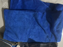 美家日记大抹布 蓝色60*160cm*大号1条洗车毛巾 擦车抹布吸水纤维绒擦车巾 实拍图