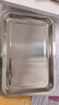 美厨（MAXCOOK）304不锈钢盘子方盘 加深方盘长方形餐盘 烧烤托盘32cm MCFT6555 实拍图
