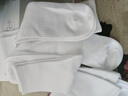 莫代尔5双袜子男长筒新疆棉秋冬10A抗菌防臭吸汗白色学生时尚中筒袜四季 【长筒袜】白色 5双 均码 【60%新疆棉防臭】 实拍图