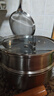 炊大皇304不锈钢汤锅+蒸屉 汤蒸炖锅蒸锅双耳煮粥煮面 22cm 电磁炉通用 实拍图