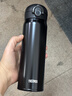 膳魔师（THERMOS）保温杯500毫升男女大容量316钢学生儿童保冷水杯子 TCMO-500S BK 实拍图