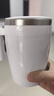电动搅拌杯全自动咖啡杯马克杯水杯豆浆奶粉冲泡杯磁力旋转杯子 磁力搅拌杯304不锈钢380ml 实拍图