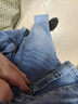 真维斯（Jeanswest）王一博代言牛仔裤男秋冬新款天丝舒适修身直筒高端潮牌休闲裤子男 蓝色+深蓝【天丝常规组合】 30 码(2尺3) 【建议110-120斤】 实拍图