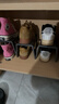 宜家（IKEA）MURVEL穆沃尔鞋子收纳架子鞋履分类整理鞋储藏件现代 灰色*4 实拍图
