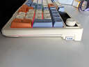 前行者V98Pro无线键盘鼠标套装蓝牙有线三模带屏幕机械手感静音办公薄膜键盘电脑iPad笔记本通用 活力橙 实拍图