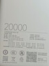 小米（MI）【3C认证】小米充电宝 自带线 快充版 20000 33W 浅灰色 可上飞机/火车 可充手机平板笔记本耳机 实拍图