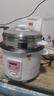 半球电饭煲电饭锅家用大容量可蒸煮电饭煲1-2人  不粘锅多功能一键操作 老式1.5-6L升单人宿舍用迷你 白色 3L 特厚内胆不粘【带蒸笼】2-4人用 实拍图