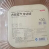 京东京造 空气炸锅专用纸 方形烤箱垫纸硅油纸 适用5L以上炸锅【100只】 实拍图