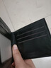 七匹平替零钱包男短款高级质感票夹学生卡包真皮质感钱夹皮夹潮牌 黑色压印*火爆款/ 实拍图