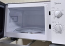 美的微波炉家用快捷小型 700W 容量20L 360°均匀加热 旋钮操控 易清洁 M1-L213B 经典款 实拍图