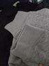 优衣库常规款女装HEATTECH仿羊羔绒运动裤/卫裤479617 03 灰色 L 实拍图