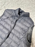 雪中飞秋冬新款男式轻薄羽绒服马甲基础男士短款羽绒秋马甲 朱墨灰|8C83 4XL 195/112A 实拍图