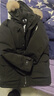 京东京造【进口极寒95鹅绒服】羽绒服男外套女冬季新款中长款 灰色 XL 实拍图