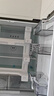 美的（Midea）480升十字门冰箱家用一级能效风冷无霜双变频净味以旧换新BCD-480WSPZM(E)国家补贴 实拍图