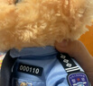 爱尚熊特警小熊玩偶公安消防警察交警迷彩武警毛绒新年生日礼物送女生 实拍图