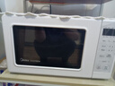美的（Midea）变频小清新微波炉 液晶屏幕 磨砂面板 小型20L家用 匠心工艺（PM2002） 实拍图