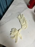 爱马斯（AMMEX）一次性手套乳胶手套100只大码高弹餐饮家用清洁洗碗防水橡胶手套 实拍图