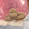 毛毛抓夹大号发量多头饰秋冬新款后脑勺发夹发抓鲨鱼夹发饰女 浅咖 实拍图