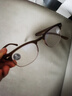 福视康老花镜男折叠便携超轻进口中老年女防蓝光阅读镜F1008茶色 +250度 实拍图