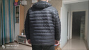 坦博尔轻薄羽绒服男士短款连帽宽松简约保暖外套TF236209 黑色 170  实拍图
